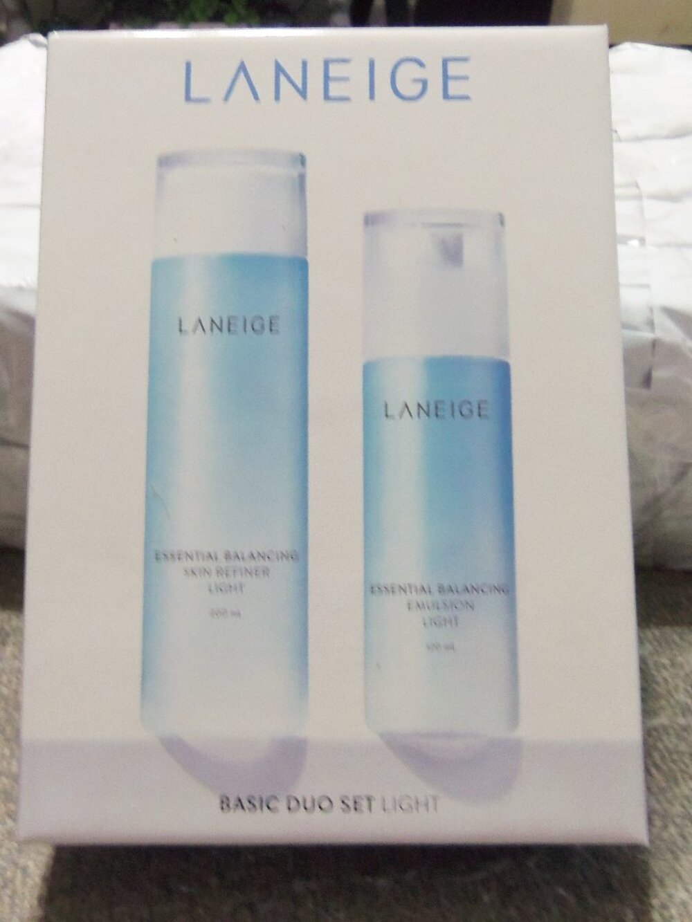 Laneige Basic Duo Set Light Korean Skin Care